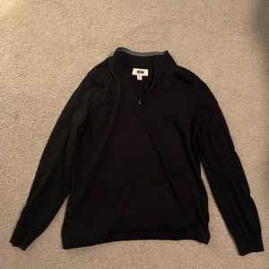 Long sleeve 1/4 zip sweater